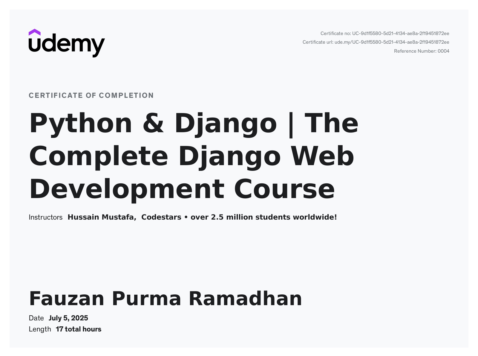Python & Django | The Complete Django Web Development Course